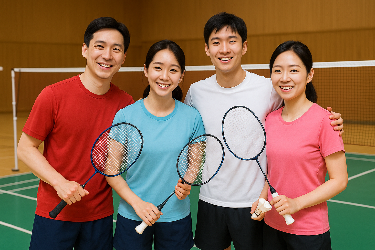 배드민턴 동호회 이미지