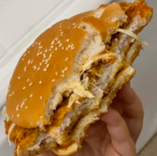 롯데리아왕돈까스버거