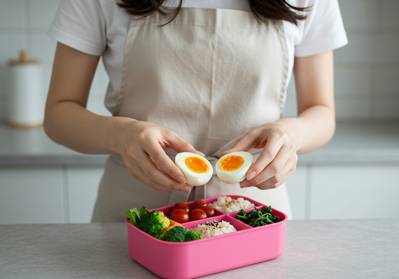 반숙 계란 보관 방법