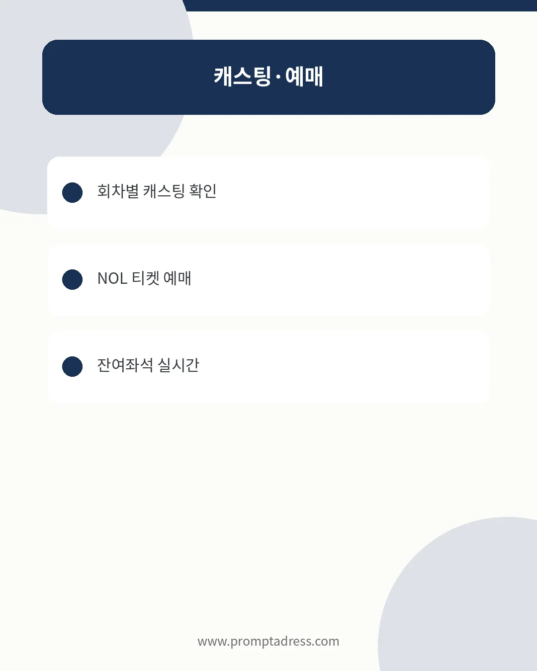 뮤지컬 엘리자벳 캐스팅과 티켓수령