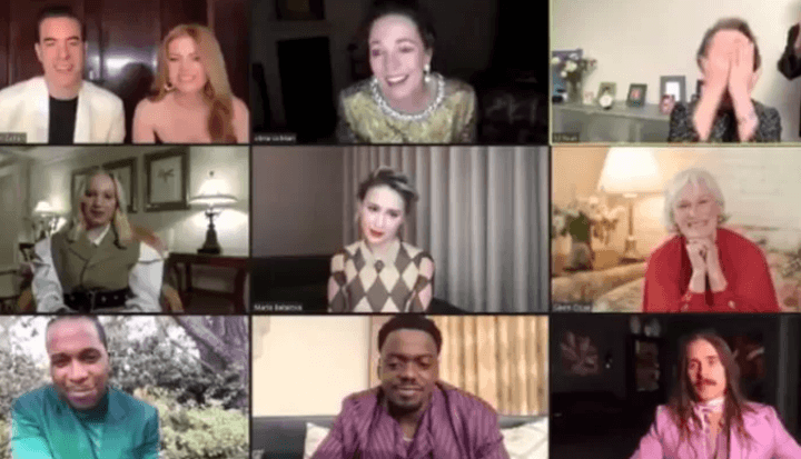 미국배우조합상 방송장면