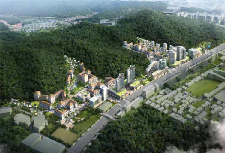 성뒤마을 조감도