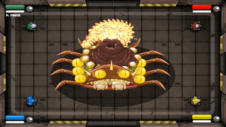 고낙스-로봇-플래시게임-시작-화면