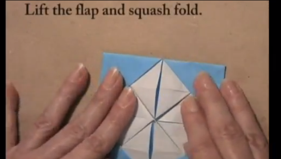 오픈 볼 장식 상자 접는과정