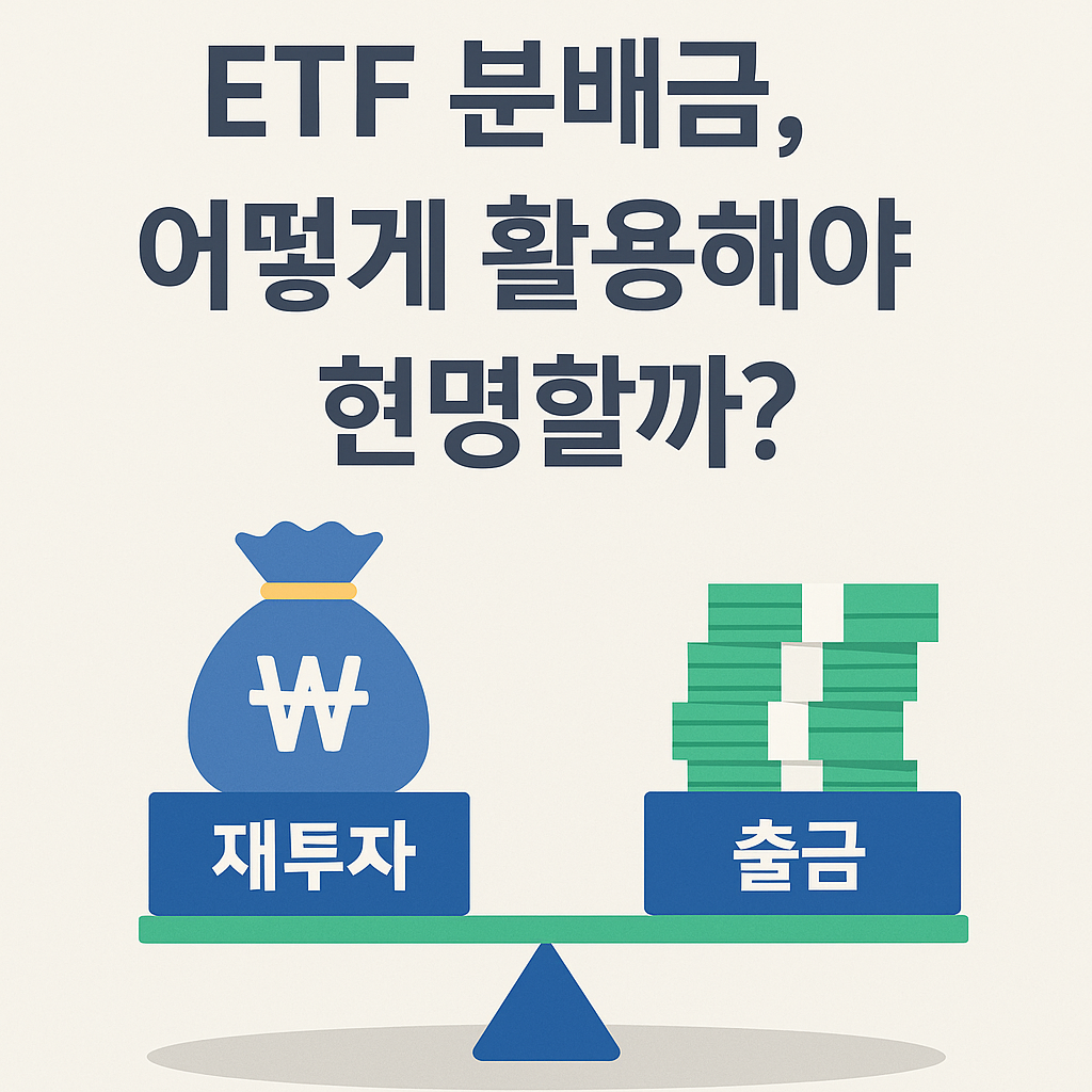 🧾 “ETF 배당금, 어떻게 활용해야 현명할까?”