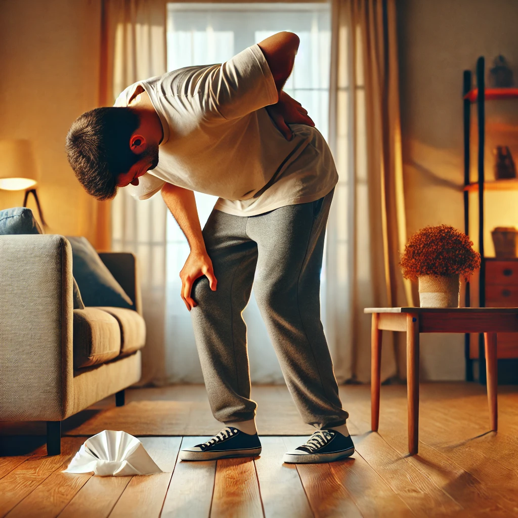 급성 요통과 관련된 사진