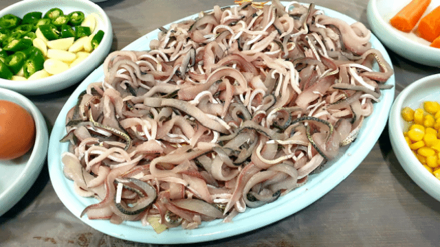 부산 거제시장 장비횟집