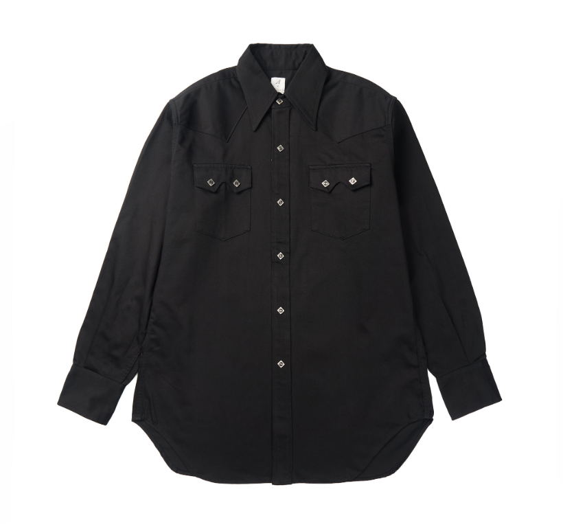 {셔츠} 나 혼자 산다 637회 :: 이주승(나혼산) / 아나토미카 Anatomica 블랙 스터드 셔츠 남방