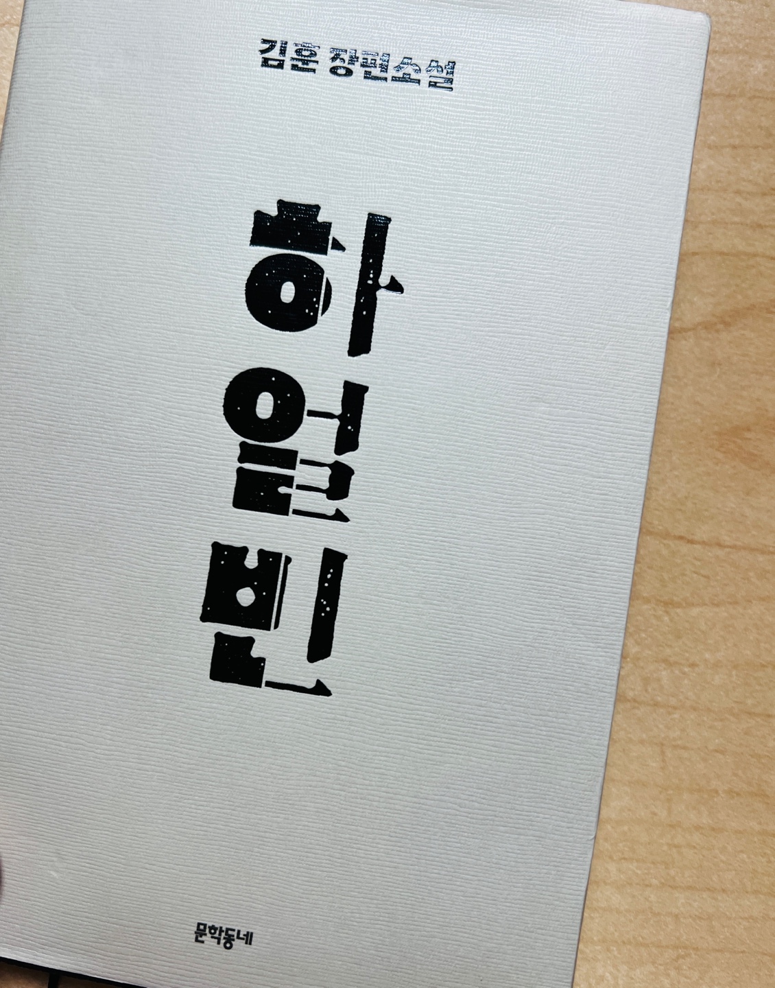 김훈 하얼빈