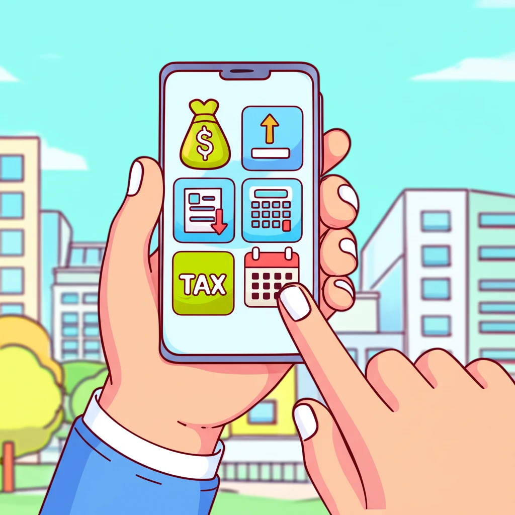 모바일 세금 신고 손택스 설치 및 본..