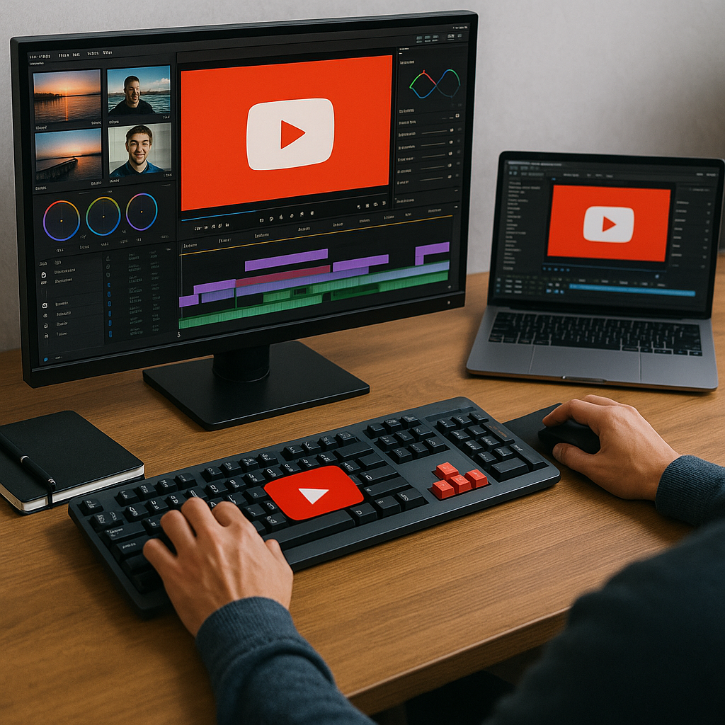 초보 유튜버 썸네일 제작툴 사진