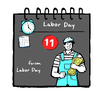 근로자의날 휴무&amp;#44; 근무수당 받아 행복한 이미지