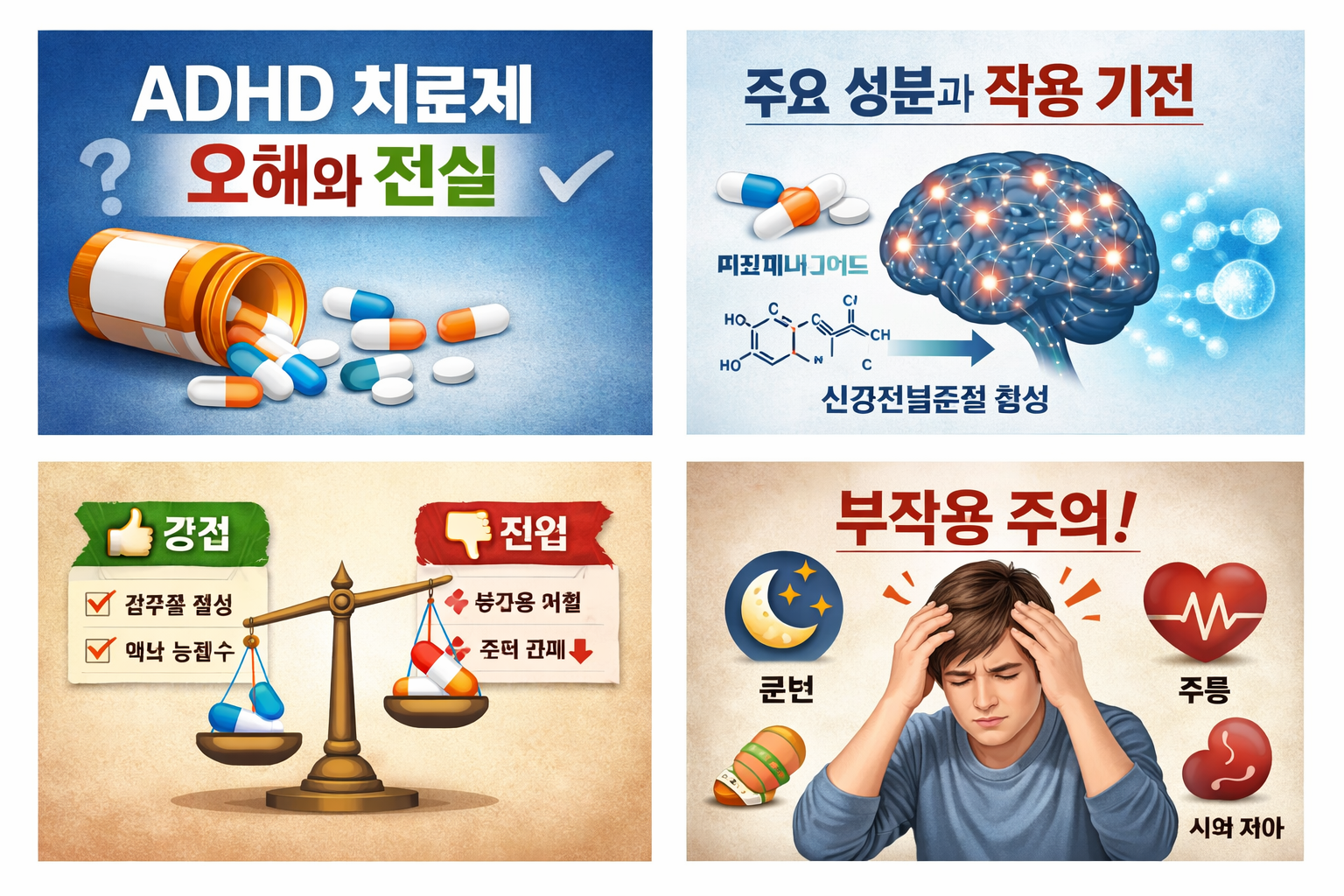 공부 잘하는 약의 진실: ADHD 치료제, 정말 효과 있을까?