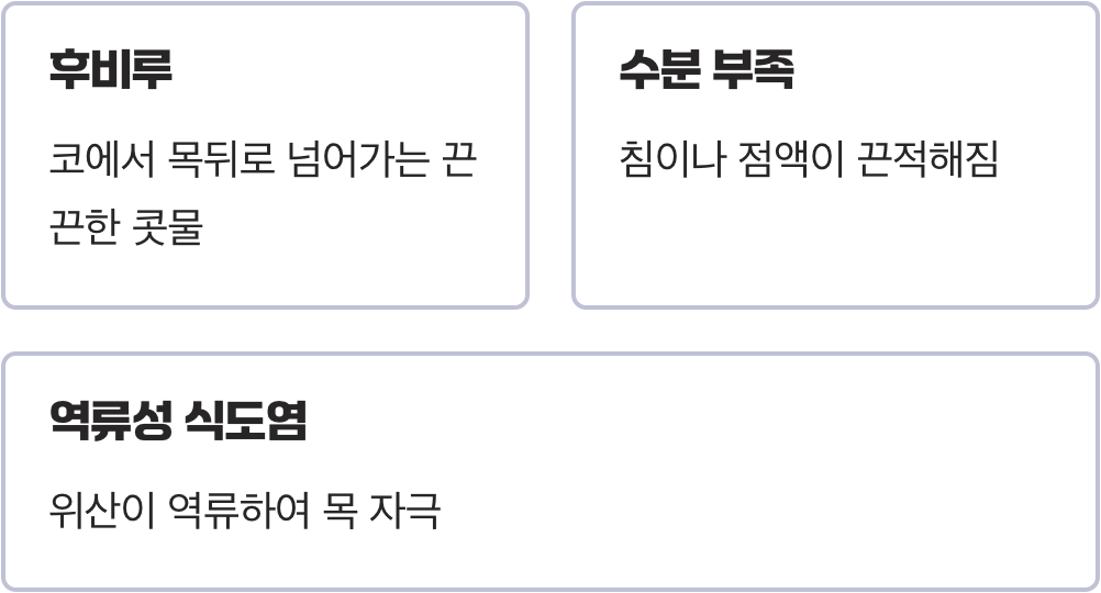 이물감의 진짜 정체, 정말 '가래'일까?