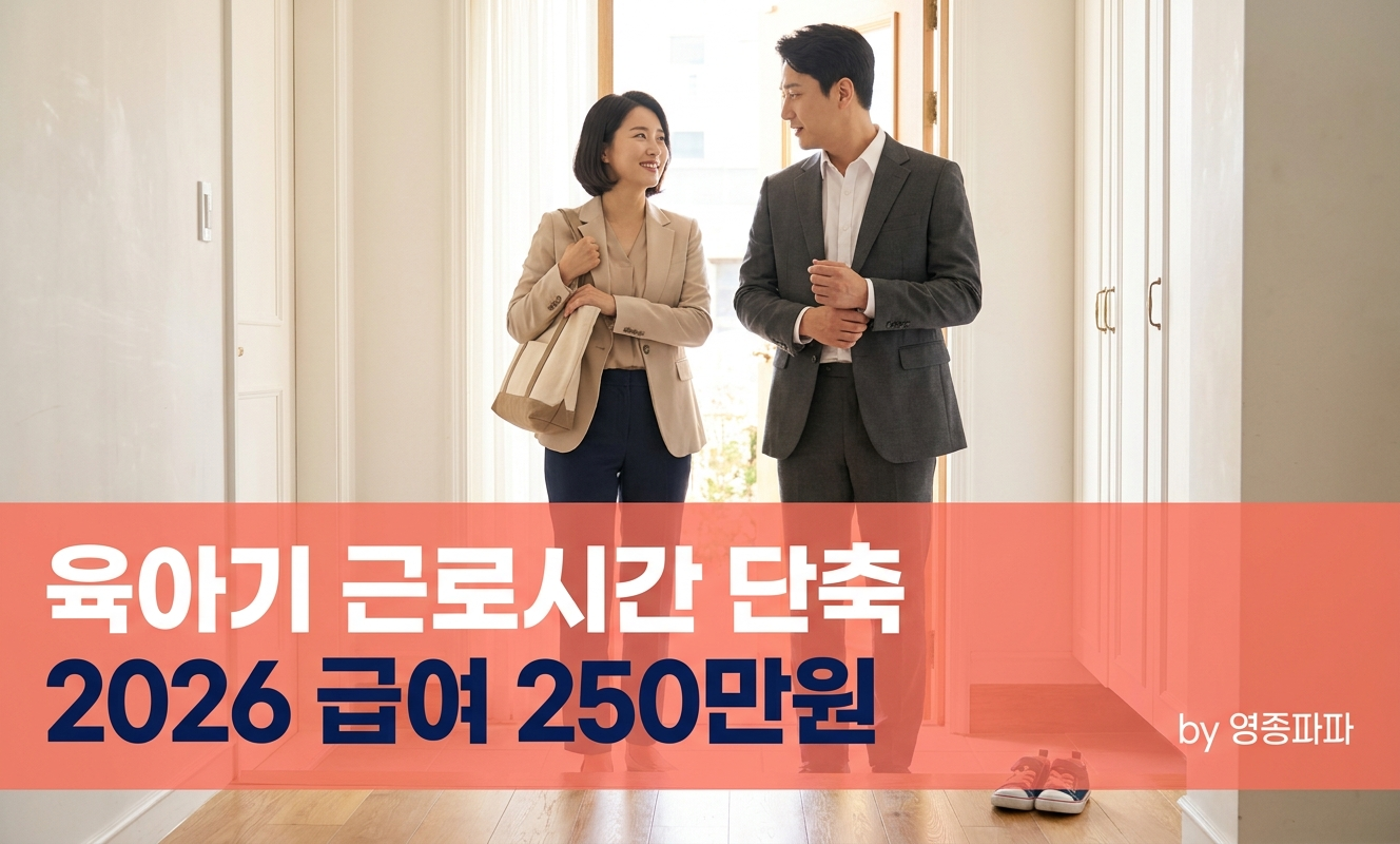 맞벌이 부모 출근 준비 모습
