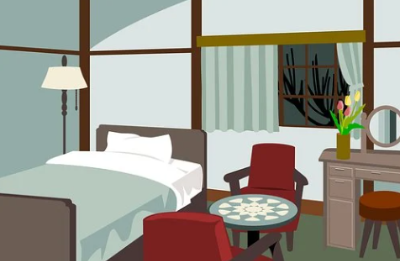 차분한 방 (출처 : pixabay)