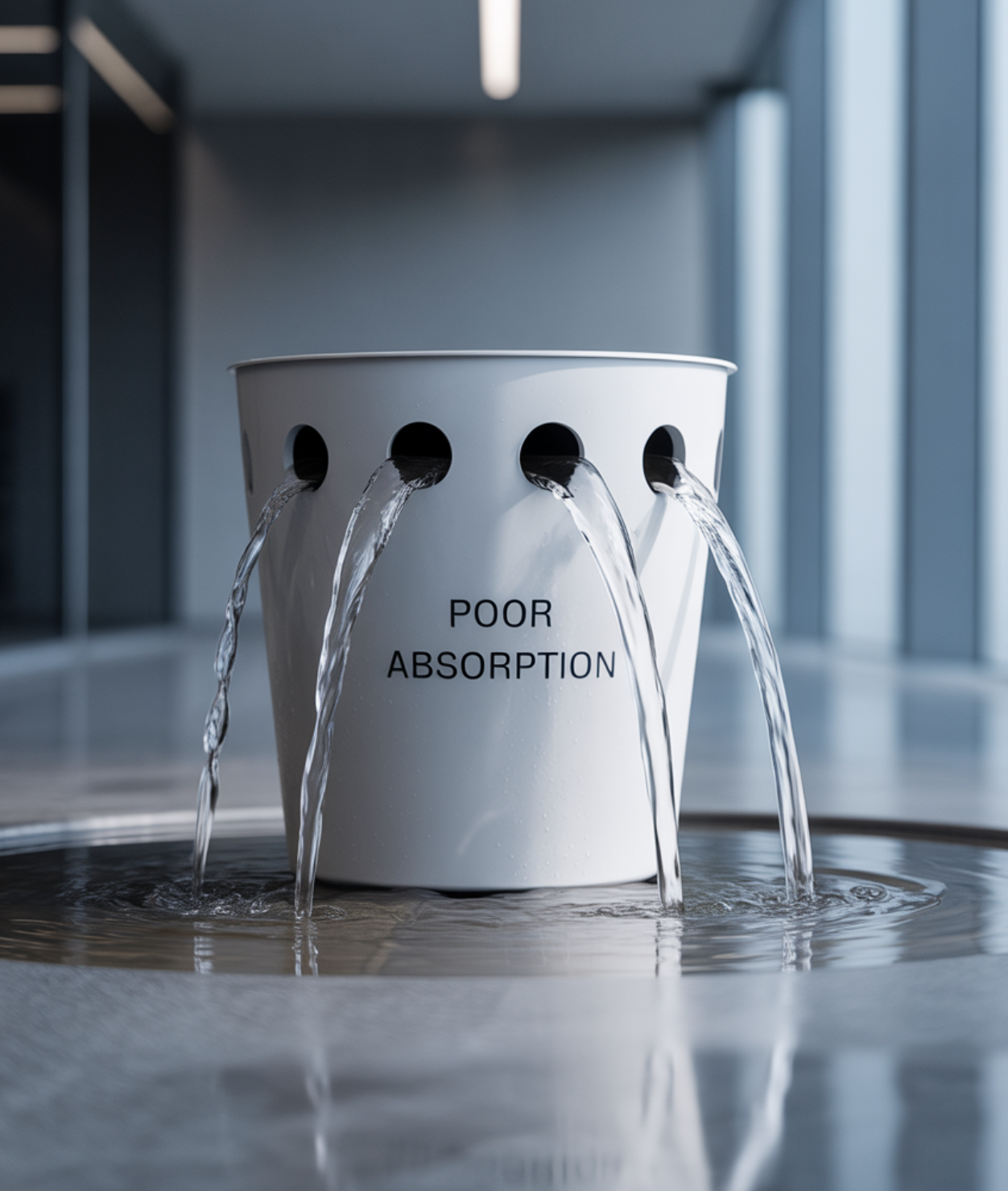 흡수율 2%의 치명적인 약점