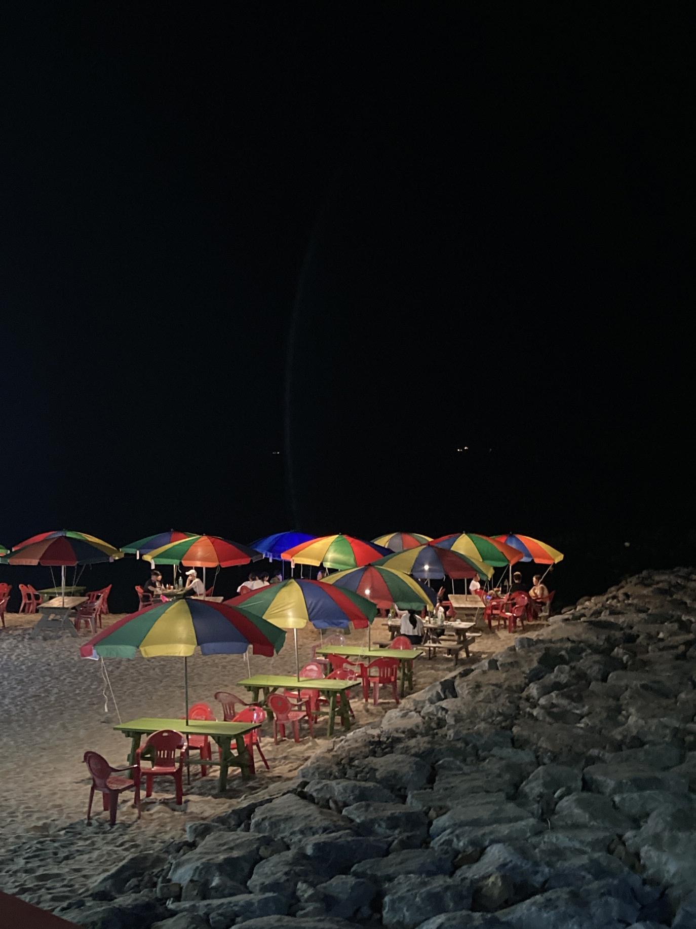 어달해변포차-밤바다