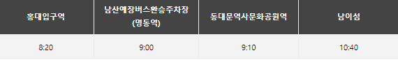 남이섬 벗꽃축제
