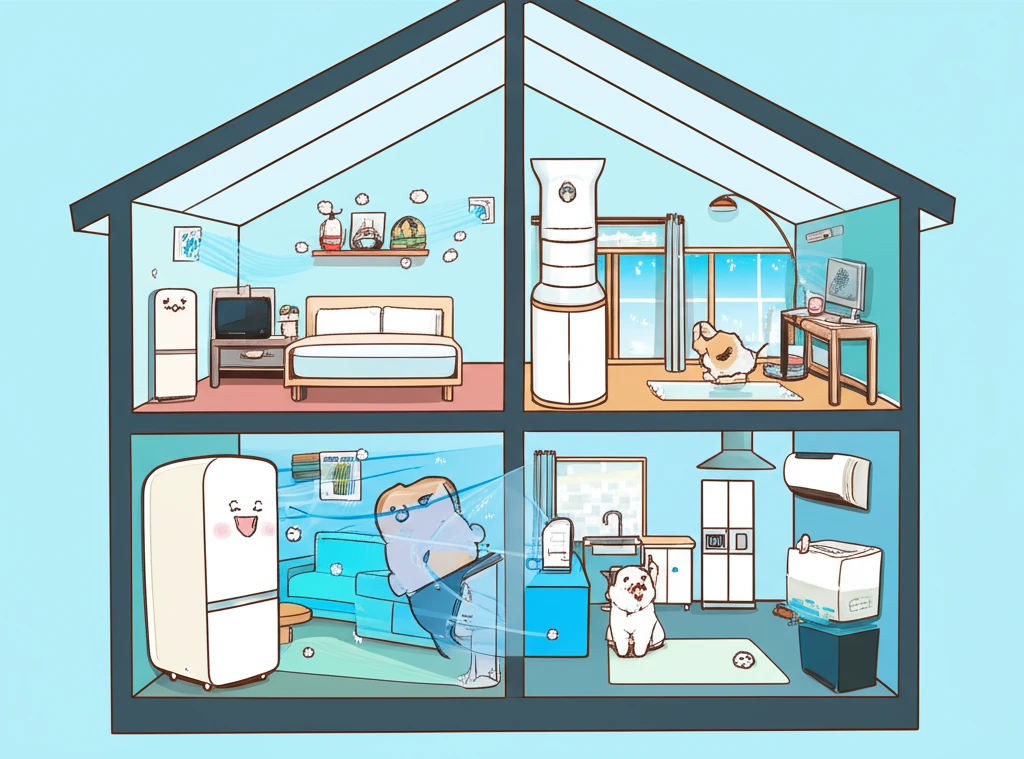 아파트 평수별 적정 공기청정기 용량과..