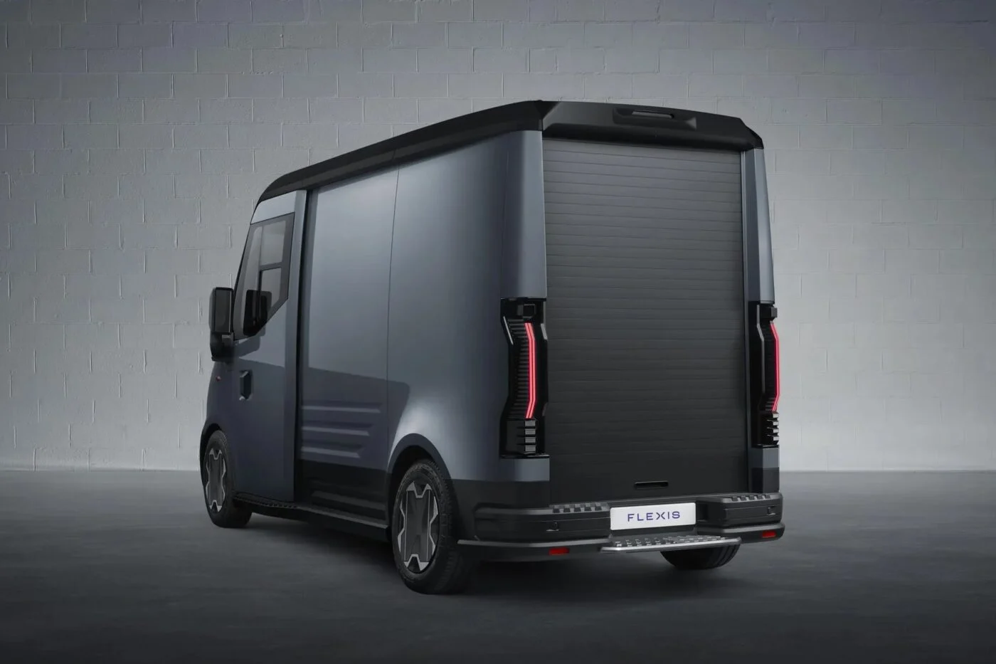 Flexis 전기 밴 스텝 인 밴 모델 후면