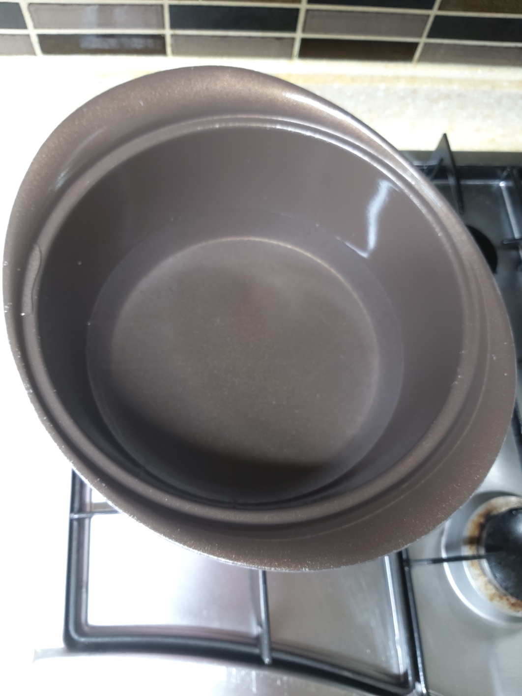 550미리 물을 먼저 끓여주세요!