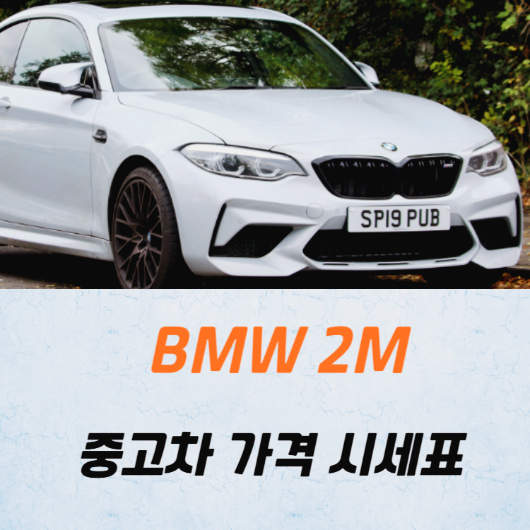 BMW 2M 중고차 가격 시세표 고속 시내 연비