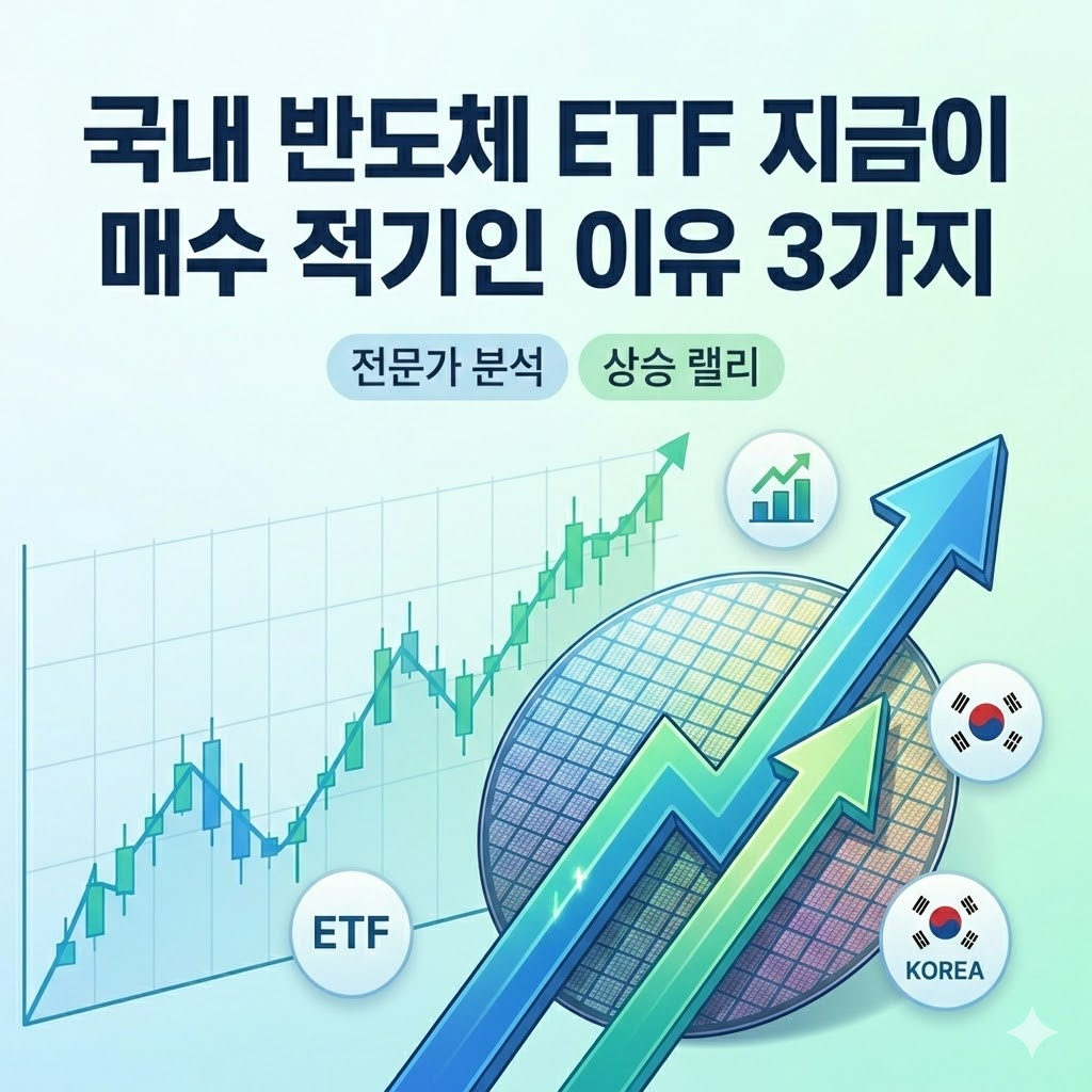 국내 반도체 ETF 지금이 매수 적기인 이유 3가지