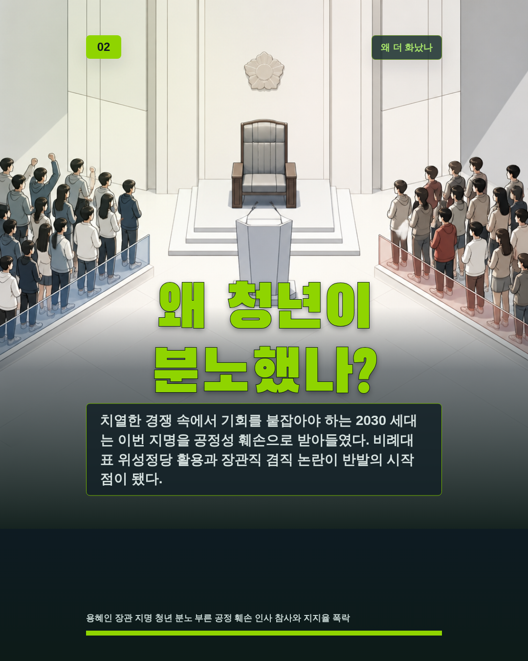 왜 청년이 분노했나?