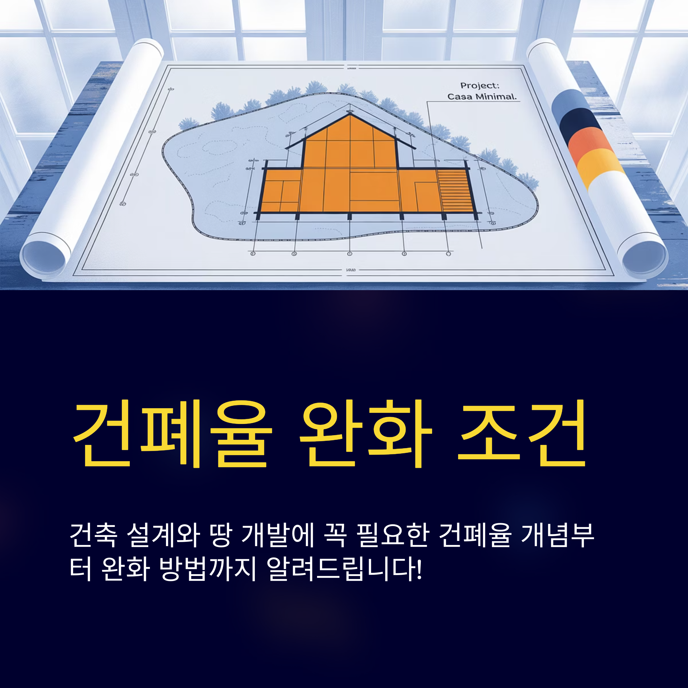 건폐율 완화 조건
