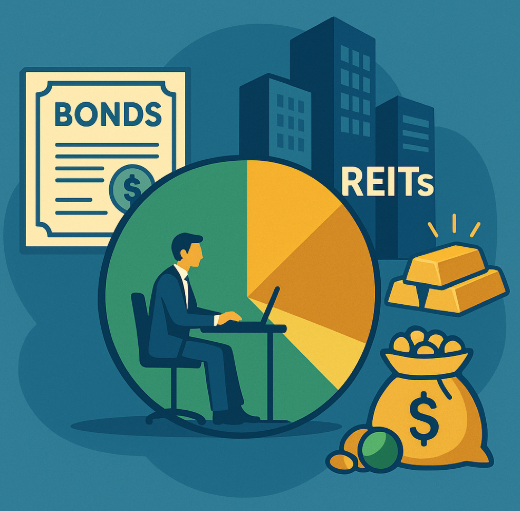 미국 주식 투자 금리 인하기 채권 ETF와 리츠 대체 자산 비교 분석