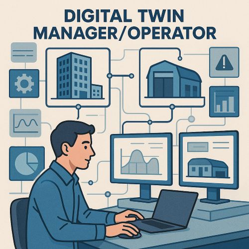 디지털 트윈 관리자: 현실을 복제하고 미래를 조정하는 데이터 설계자