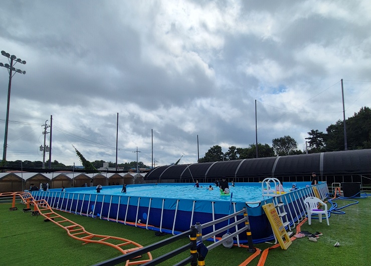 비오는날 물놀이