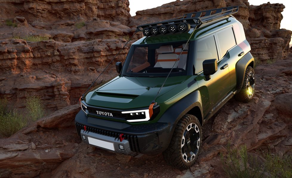2021 토요타 컴팩트 크루저 EV 콘셉트