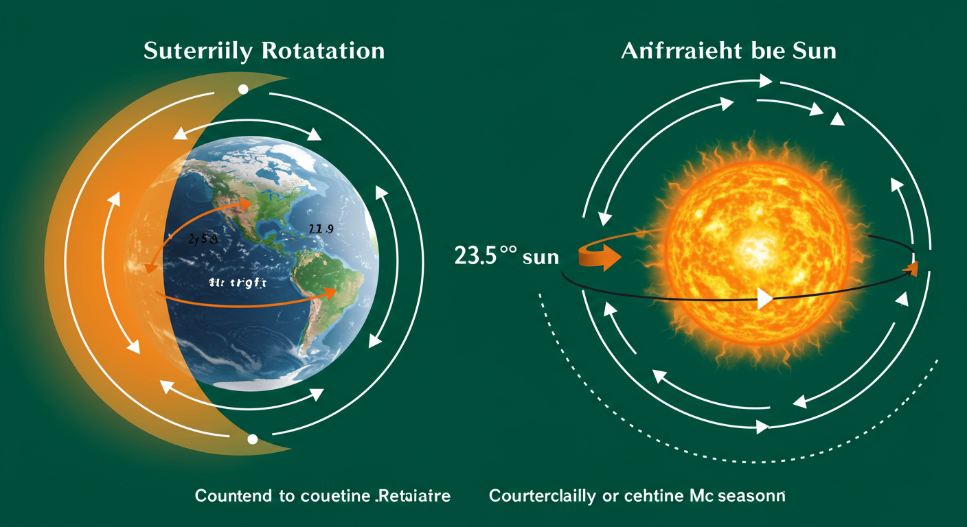 자전과 공전의 모든 것, 지구는 어떻게 움직일까?