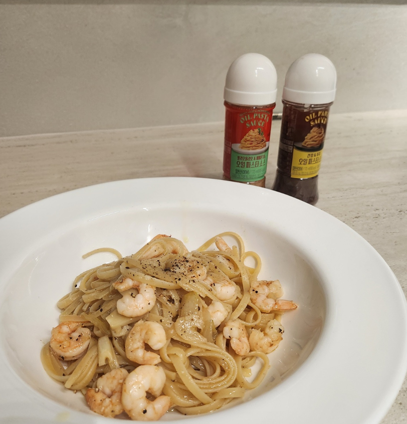 새우 파스타