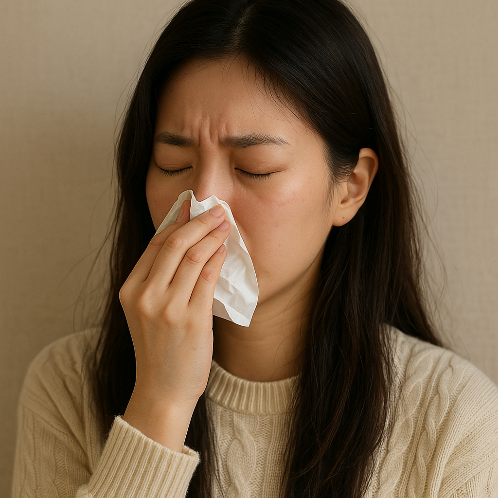 스트레스 관리를 위한 명상 중인 여성의 차분한 생활 습관