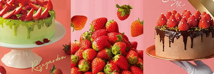 빕스-딸기뷔페-생딸기-피스타치오케이크-초코케이크