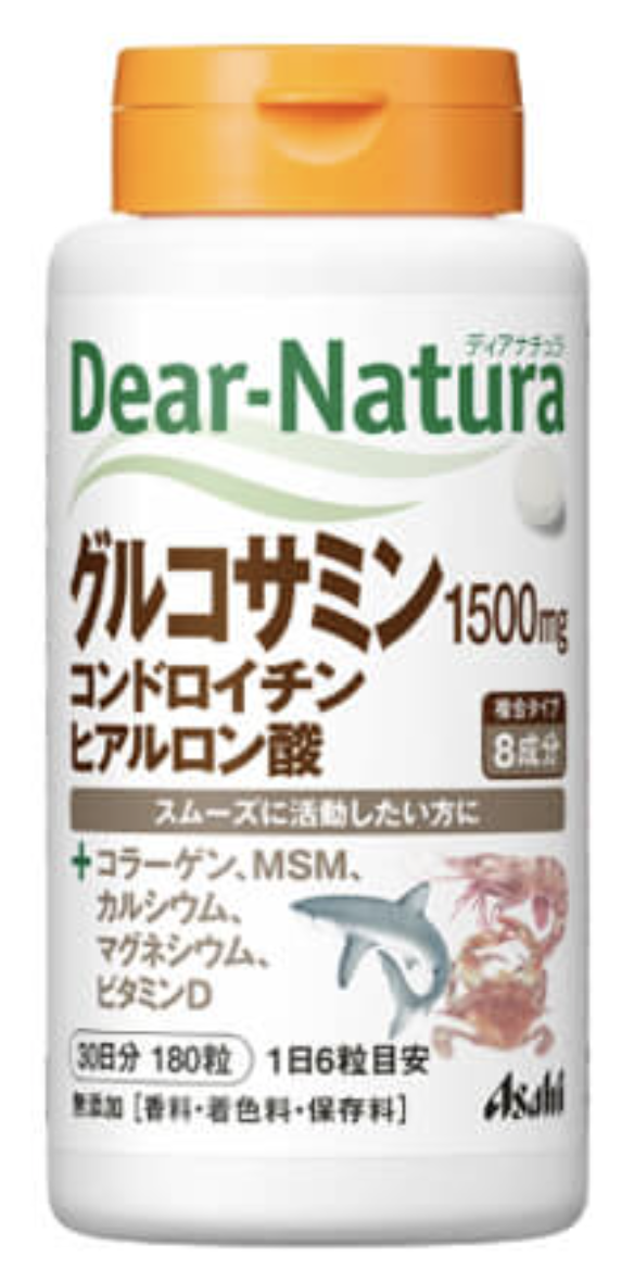 아사히 퓨어네츄럴 글루코사민 콘드로이친