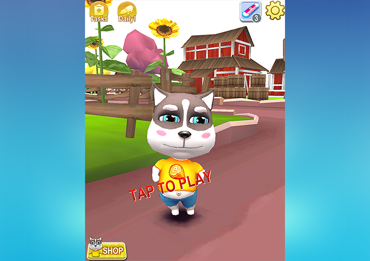 토킹톰 골드런 인트로