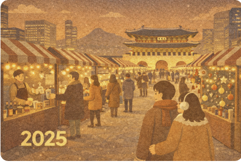 2025 광화문마켓 일정&middot;산타마을&middot;포토존&middot;체험 프로그램 총정리 관련 사진