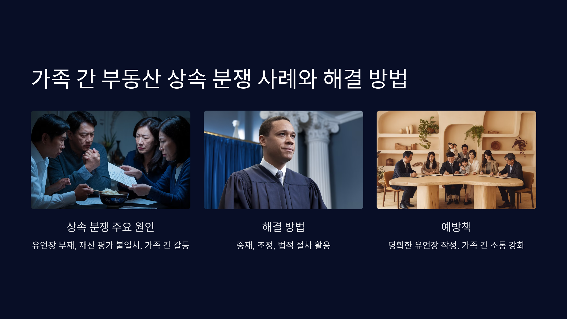부동산 상속 분쟁