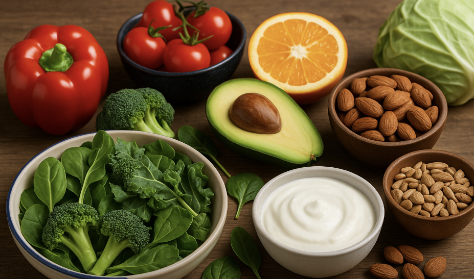 면역력을 높이는 식습관 관련 사진