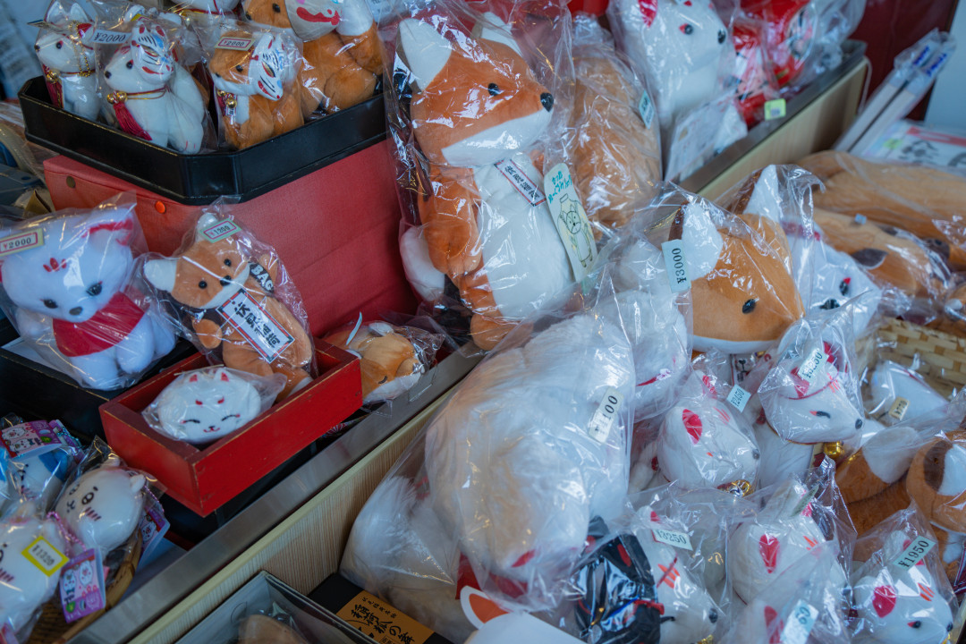 후시미이나리 여우 신사 인형