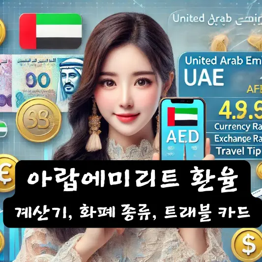 아랍에미리트 환율 계산기 여행 팁 트래블카드