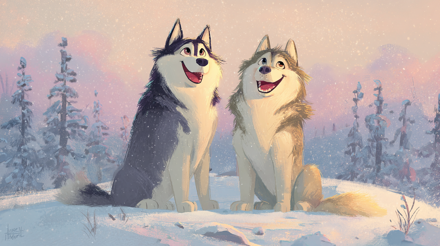 시베리안 허스키와 알래스칸 말라뮤트 차이