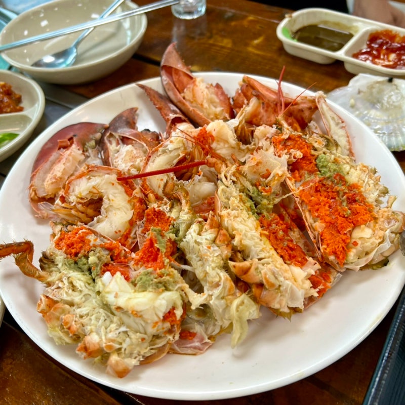 제부도 숯불 조개구이 '중앙횟집'