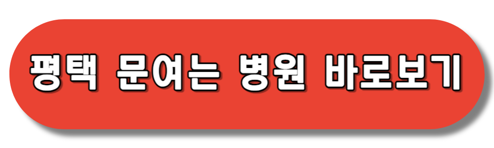 평택 추석 연휴 문여는 병원 바로보기