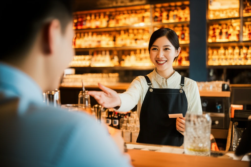 바에서 영어로 주문하기: 자신감 UP..