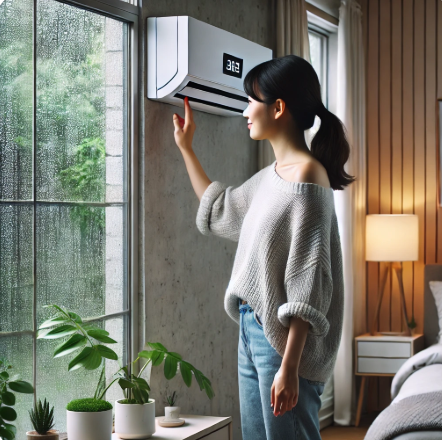 장마철 에어컨 사용법 및 주의사항